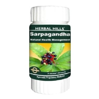 Herbal Hills Sarpagandha, 60 capsules