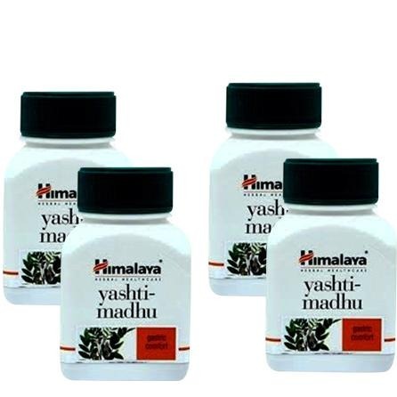 Himalaya Yashtimadhu Capsules,  60 capsules  - Pack of 4