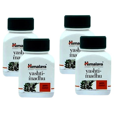 Himalaya Yashtimadhu Capsules,  60 capsules  - Pack of 4