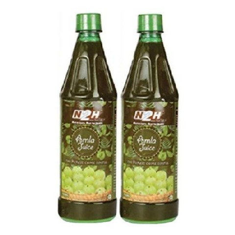 N2H Amla Juice, Natural 700 ml - Pack of 2 N2H Amla Juice, Natural 700 ml - Pack of 2