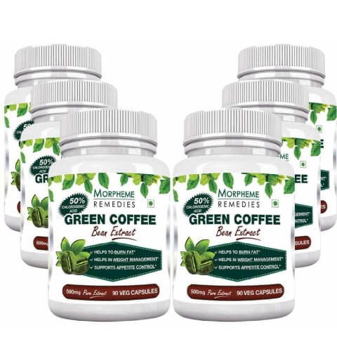 Morpheme Remedies Green Coffee Bean Extract (500mg) Buy 3 Get 3 Free, 90 veggie capsule(s) Morpheme Remedies Green Coffee Bean Extract (500mg) Buy 3 Get 3 Free, 90 veggie capsule(s)