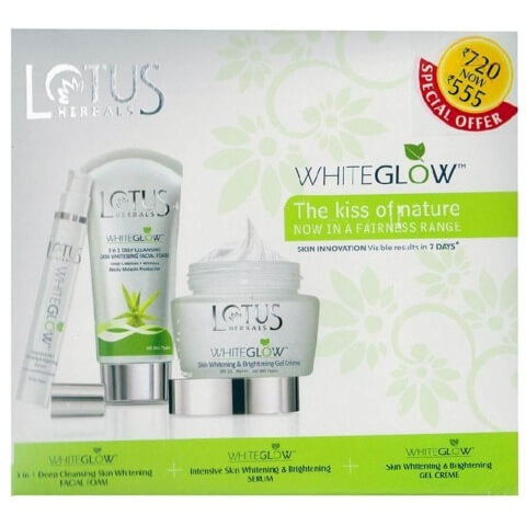 Lotus Herbals Whiteglow Kit, 1 Piece(s)/Pack for All Skin Types Lotus Herbals Whiteglow Kit, 1 Piece(s)/Pack for All Skin Types