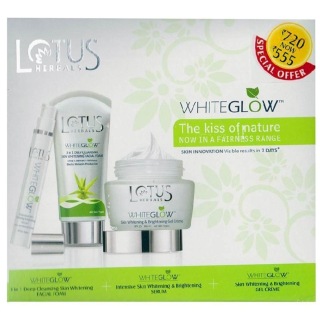 Lotus Herbals Whiteglow Kit, 1 Piece(s)/Pack for All Skin Types