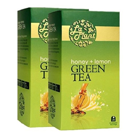 Laplant Green Tea, 25 Piece(s)/Pack Honey & Lemon - Pack of 2 Laplant Green Tea, 25 Piece(s)/Pack Honey & Lemon - Pack of 2