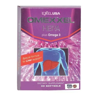 ExxelUSA Omexxel HEPA, 30 softgels
