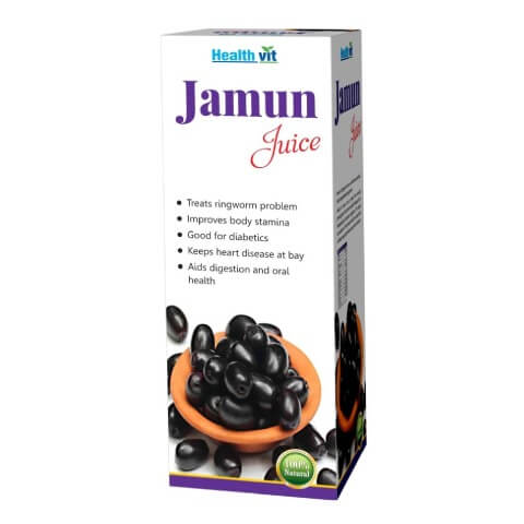 Healthvit Jamun Juice, Natural 0.500 L Healthvit Jamun Juice, Natural 0.500 L