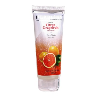 Herbline Citron Grapefruit Shower Gel & Face Wash, 100 ml Normal to Oily Skin