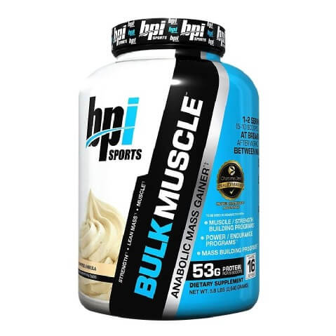 BPI Sports Bulk Muscle, Whipped Vanilla 5.8 lb BPI Sports Bulk Muscle, Whipped Vanilla 5.8 lb