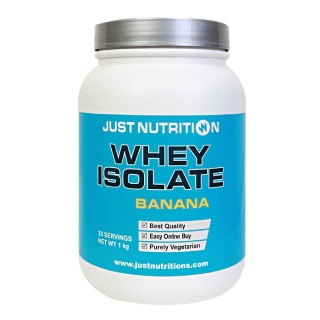 Just Nutrition Whey Isolate, 2.2 lb Banana