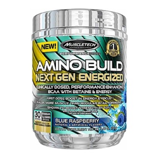 MuscleTech Amino Build Next Gen Energized, 0.61 lb Blue Raspberry