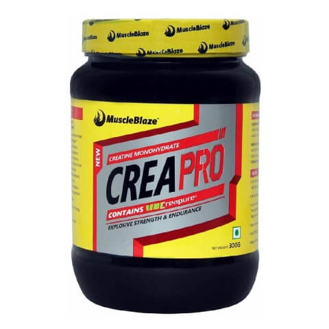 MuscleBlaze CreaPRO Creatine with Creapure® Powder from Germany, Unflavoured 0.66 lb