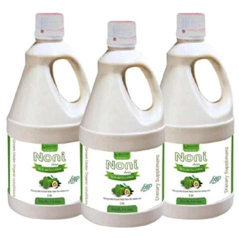Bhumija Noni Juice - Pack of 3, Natural 1 L Bhumija Noni Juice - Pack of 3, Natural 1 L