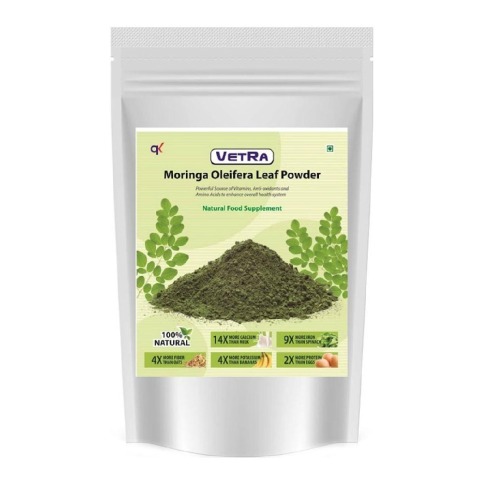 Vetra Moringa Oliefera Leaf Powder, 100 g Vetra Moringa Oliefera Leaf Powder, 100 g
