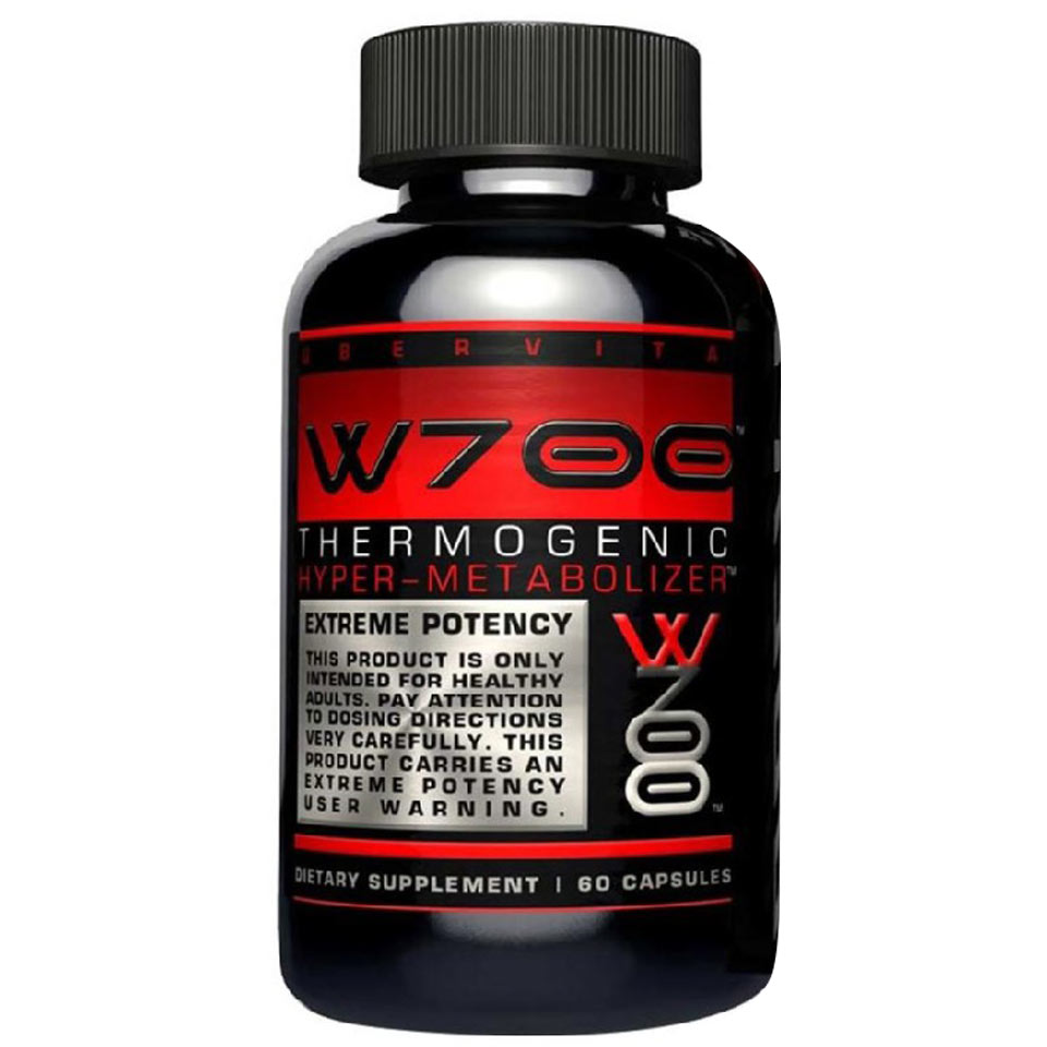 Ubervita W700 Thermogenic Hyper Metabolizer,  60 capsules 