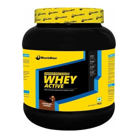 MuscleBlaze Whey Active, 2.2 lb Chocolate MuscleBlaze Whey Active, 2.2 lb Chocolate