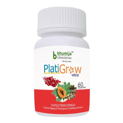 Bhumija PlatiGrow,  60 capsules 