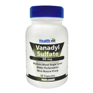 Healthvit Vanadyl Sulfate, 60 capsules