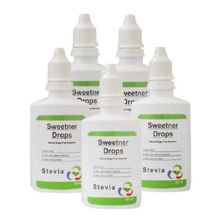 Healthfarm Stevia Sweetner Drops (Pack of 5), 50 ml