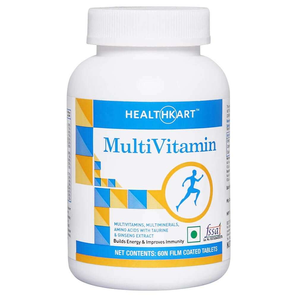 HealthKart Multivitamin General,  60 tablet(s)  Unflavoured 