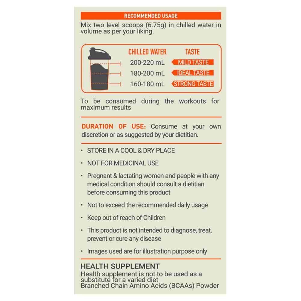 8 - MB Fuel One BCAA 2:1:1,  0.55 lb  37 Servings  Watermelon 