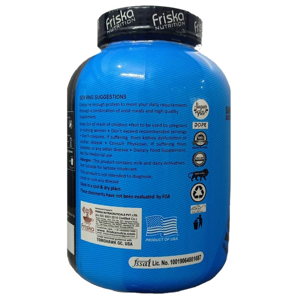4 - Friska Nutrition Fabpro Whey 100,  4.4 lb  Cafe Mocha 
