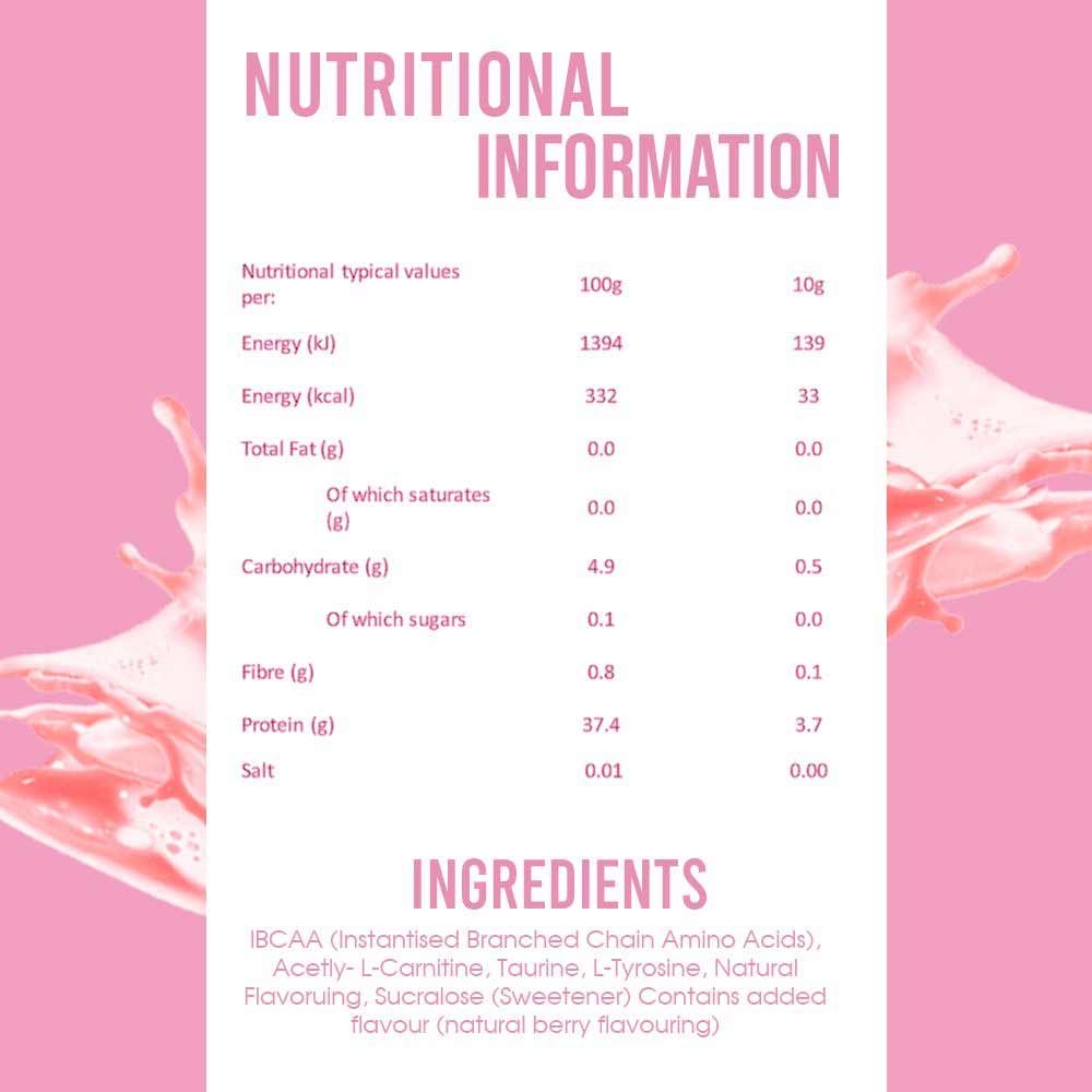 1 - Protein World IBCAA,  0.88 lb  40 Servings  Summer Fruits 