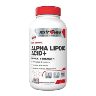 Nutrovea Alpha Lipoic Acid+ 600 mg, 60 capsules