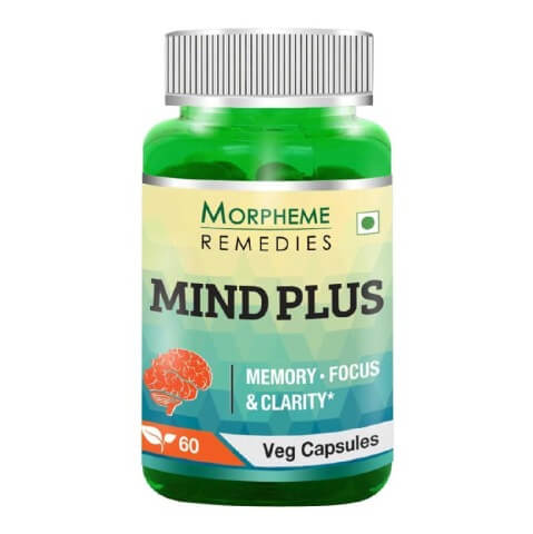 Morpheme Remedies Mind Plus (500 mg), 60 veggie capsule(s) Morpheme Remedies Mind Plus (500 mg), 60 veggie capsule(s)
