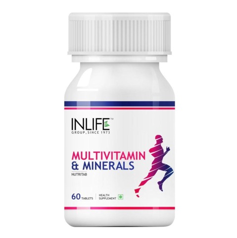 INLIFE Multivitamin & Minerals, Unflavoured 60 tablet(s) INLIFE Multivitamin & Minerals, Unflavoured 60 tablet(s)