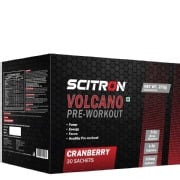 Scitron Valcano Pre Workout- 30 sachets/pack Cranberry
