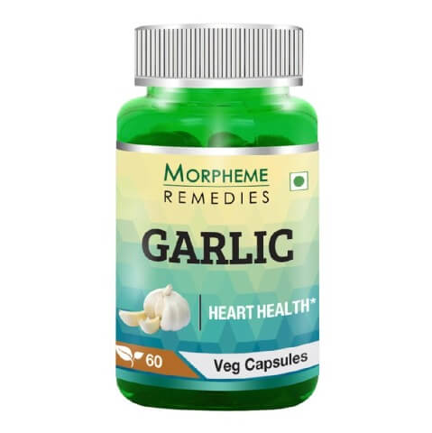 Morpheme Remedies Garlic (500 mg), 60 veggie capsule(s) Morpheme Remedies Garlic (500 mg), 60 veggie capsule(s)