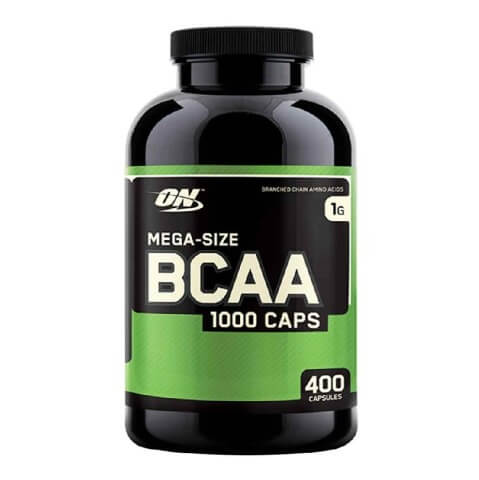 ON (Optimum Nutrition) BCAA,  400 capsules  200 Servings  Unflavoured 