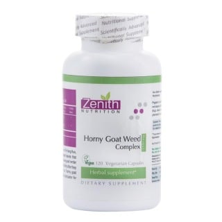 Zenith Nutrition Horny Goat Weed Complex, 120 capsules
