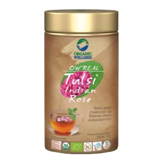 Organic Wellness OW'Real Tulsi Indian Rose, Unflavoured 0.100 kg