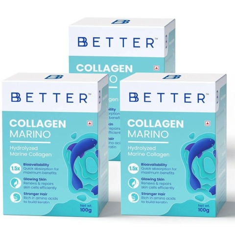 1 - Bbetter Collagen Marino,  100 g  Unflavoured (Pack of 3) 