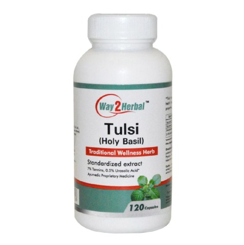 Way2Herbal Tulsi, 120 capsules Way2Herbal Tulsi, 120 capsules