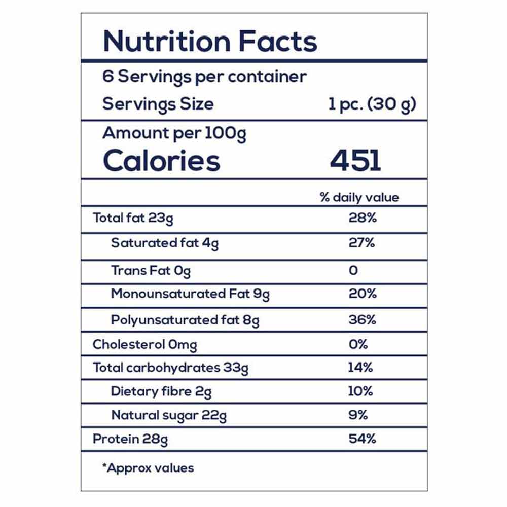 3 - UNIFIT Whey Protein Cookies,  6 Cookie(s)/Pack  Vanilla Walnut 