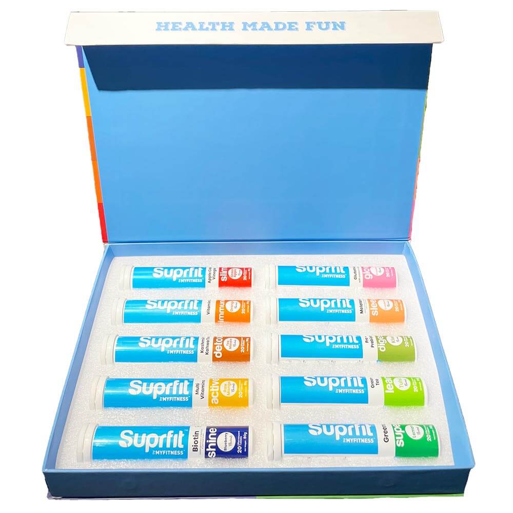 1 - Suprfit Effervescent Tablets Gift Box,  10 Piece(s)/Pack 