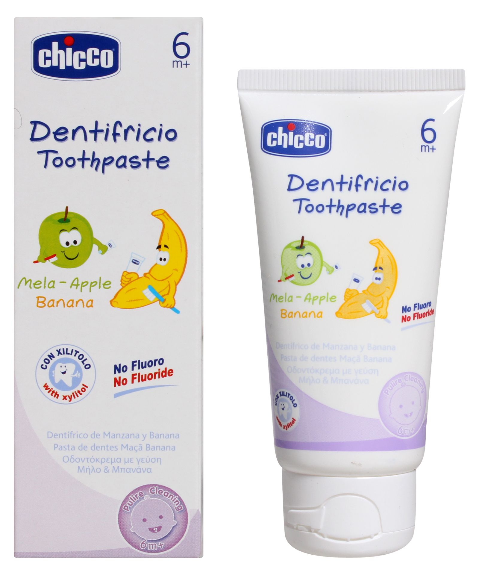 Chicco Apple & Banana Flavored Toothpaste 50 ml online in India