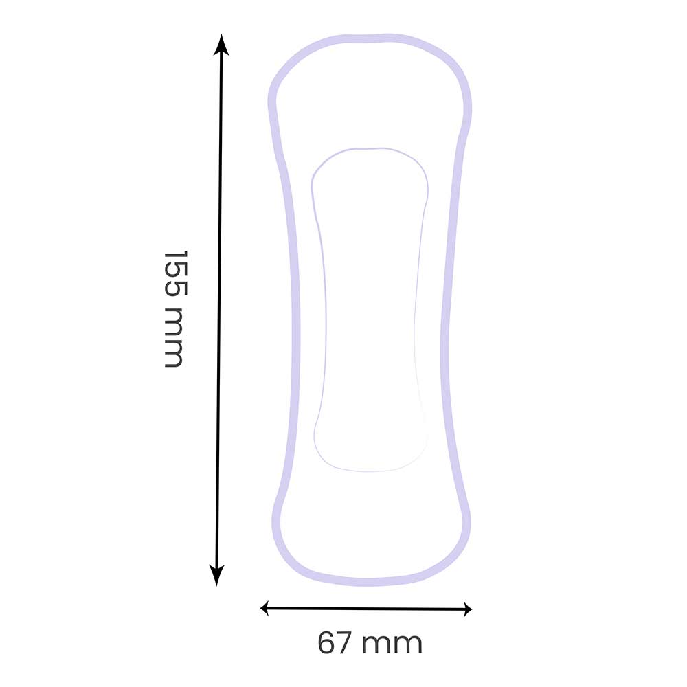 7 - Sirona Ultra-Thin Premium Panty Liners,  60 Piece(s)/Pack  Regular Flow (Small) 