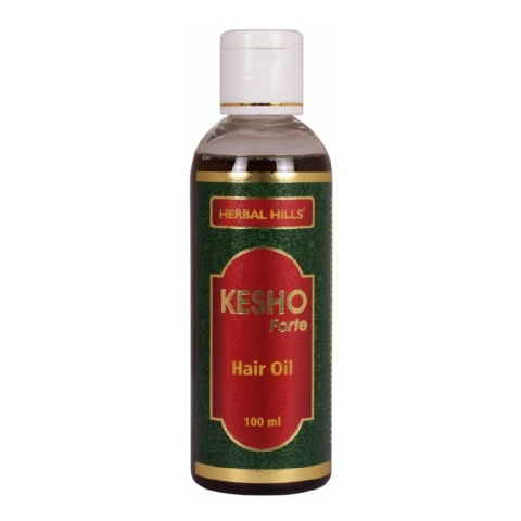 Herbal Hills Kesho Forte Hair Oil,  100 ml  for All Hair Types 