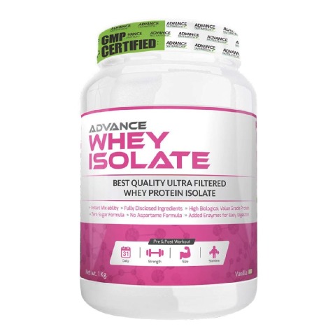 Advance Nutratech Advance Whey Isolate, 2.2 lb Vanilla Advance Nutratech Advance Whey Isolate, 2.2 lb Vanilla