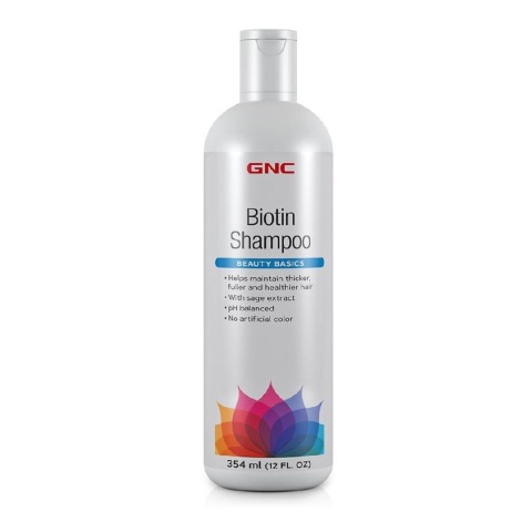 1 - GNC Biotin Shampoo, 354 ml for All Hair Types