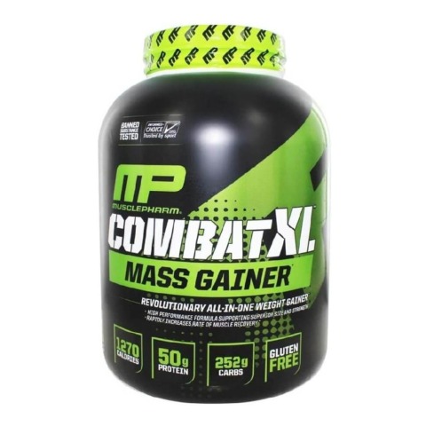 MusclePharm Combat XL Mass Gainer, 6 lb Vanilla MusclePharm Combat XL Mass Gainer, 6 lb Vanilla