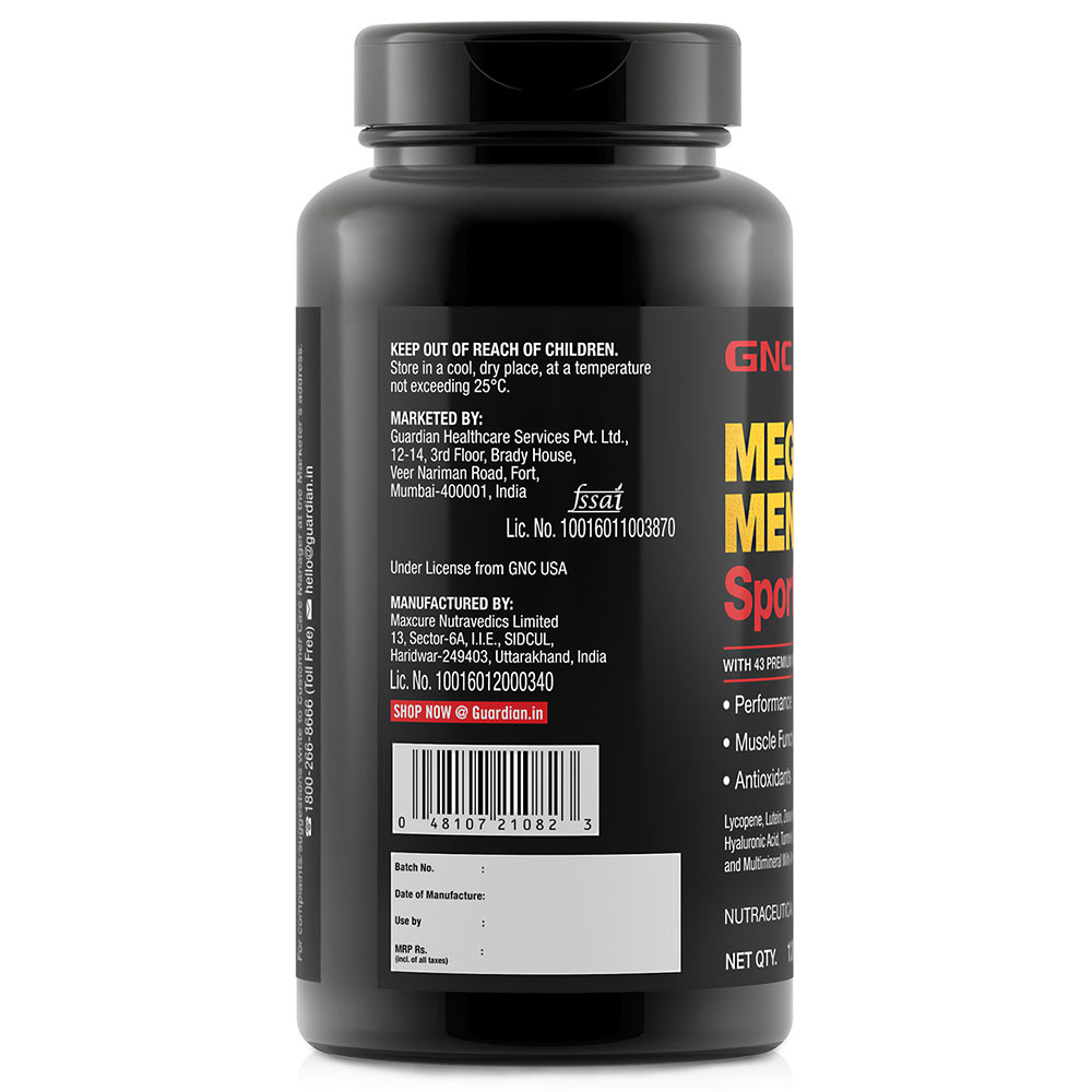 Gnc Mega Men Sport Multivitamin Online at Best Price HealthKart