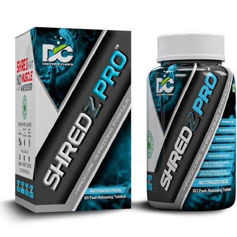1 - Doctor'S Choice Shredz Pro Hardcore Fat Burner Formula,  60 tablet(s)  Unflavoured 
