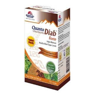 Quantum Naturals Quanto Diab Forte, 120 capsules