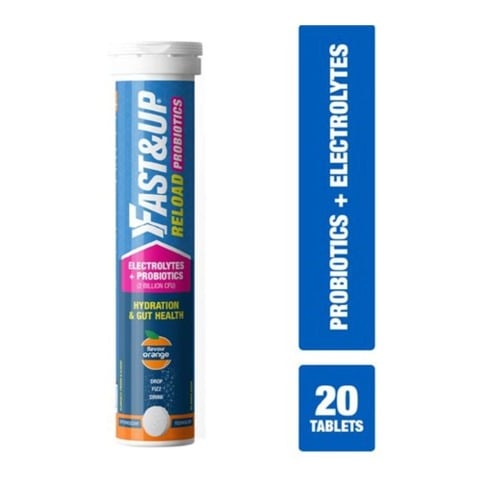 1 - Fast & Up Reload Probiotics,  20 tablet(s)  Orange 