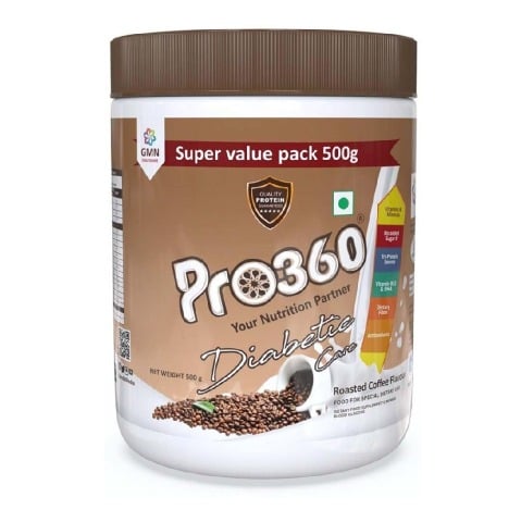1 - PRO360 Diabetic Nutritional Beverage Mix,  1.1 lb  Roasted Coffee 