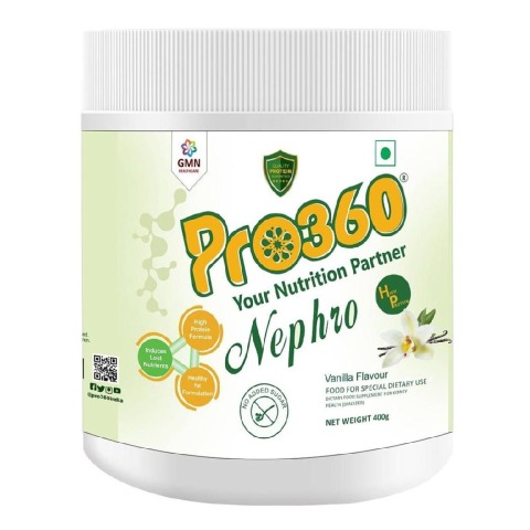 1 - PRO360 Nephro HP,  Vanilla  400 g 